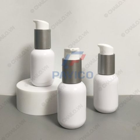 Lọ đựng serum kem sữa tắm kem trị mụn 80ml nắp bơm kem serum