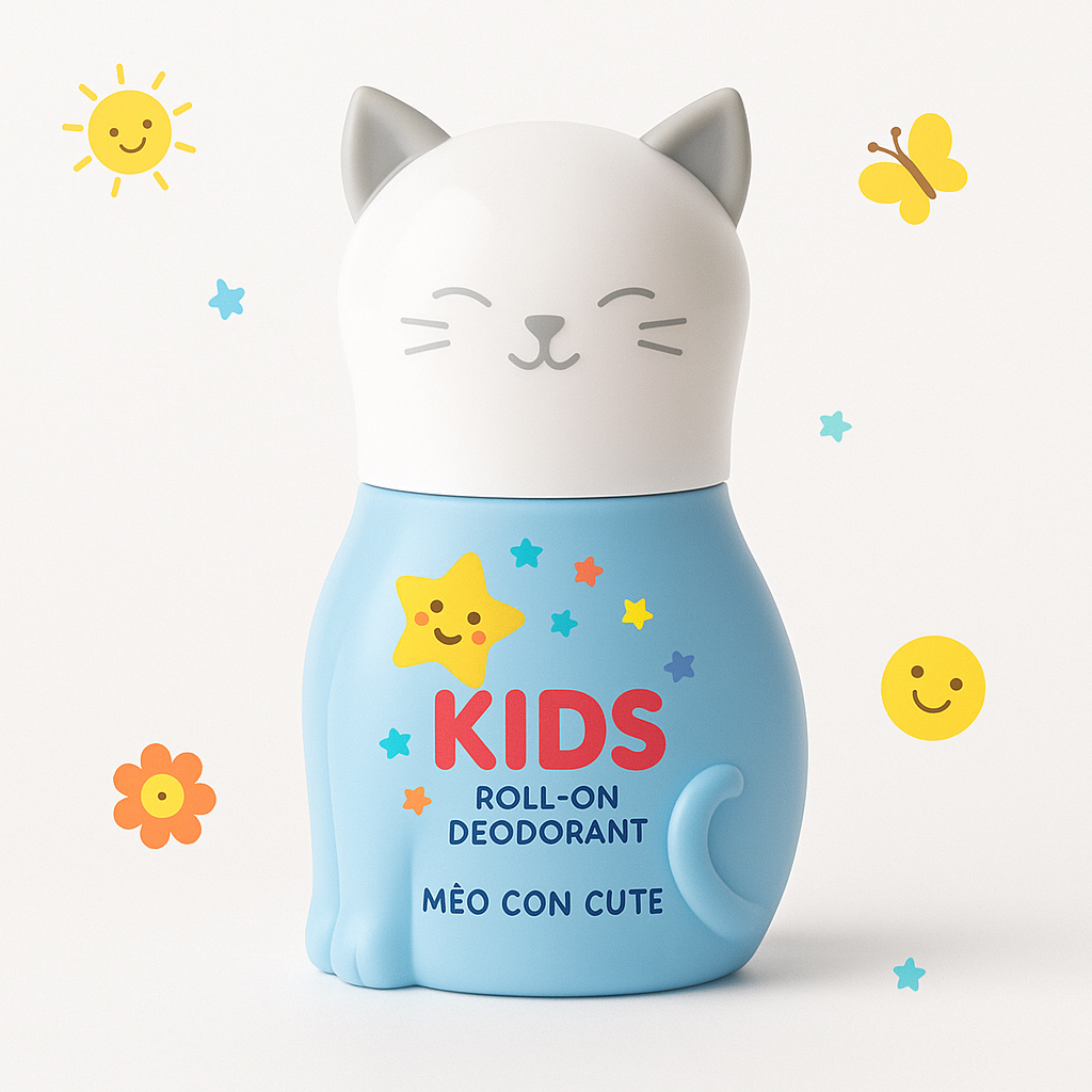 Lọ lăn khử mùi hình con mèo