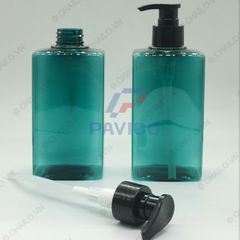 Chai đựng dầu gội sữa tắm xanh ngọc bích 500ml 750ml 1000ml đầu bơm tạo bọt