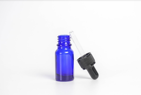 Bộ lọ thủy tinh xanh than đựng serum