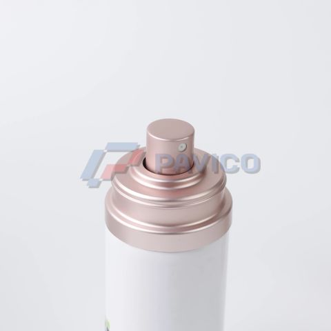 Vỏ chai nhôm 250ml nắp xịt mạ đồng