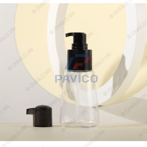 Vỏ lọ đựng serum kem dưỡng da sữa tắm 85ml nắp bơm kem