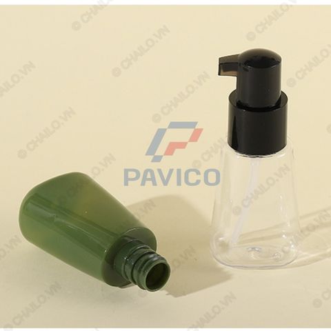 Vỏ lọ đựng serum kem dưỡng da sữa tắm 85ml nắp bơm kem