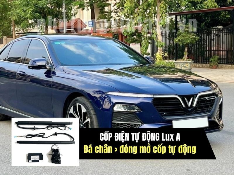 Cốp điện Vinfast Lux A Đá Cốp Tự Động Đóng Mở