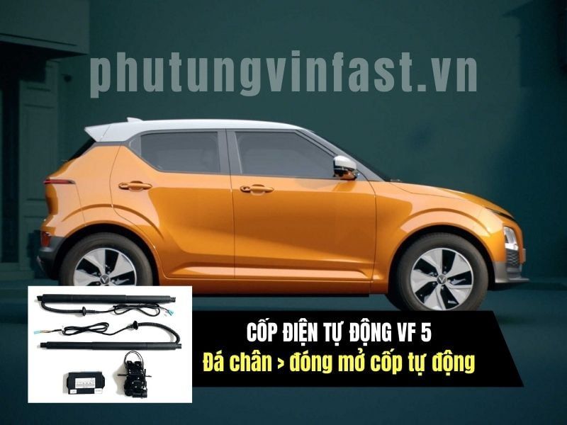 Cốp điện Vinfast VF 5 Đá Cốp Tự Động Đóng Mở