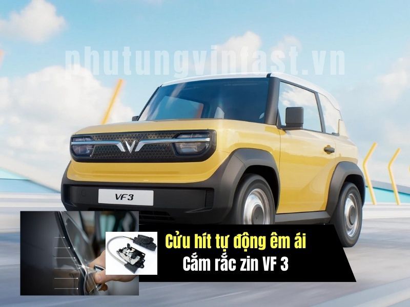 Cửa Hit Tự Động Vinfast VF 3 Cắm Rắc Zin Theo Xe