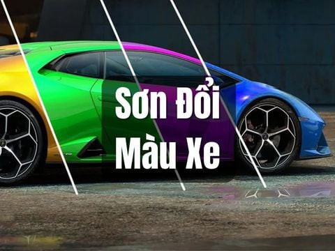  Sơn Đổi Màu Xe ô Tô Chuyên Nghiệp Chuẩn Hãng 