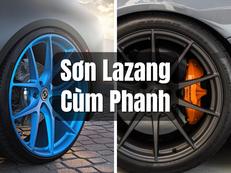 Sơn Lazang Cùm Phanh Chuyên Nghiệp