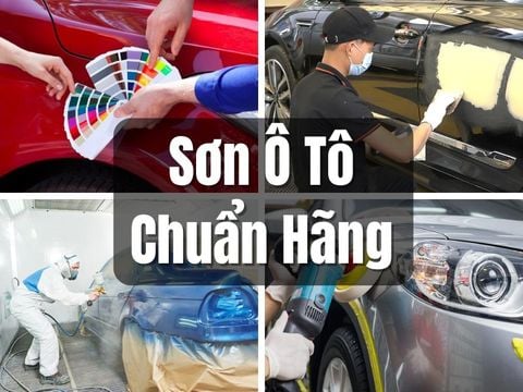  Sơn Ô Tô Chuẩn Hãng 