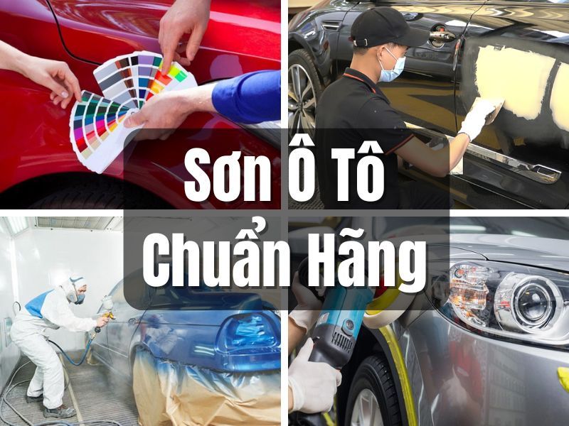 Sơn Ô Tô Chuẩn Hãng