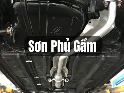  Sơn Phủ Gầm Ô Tô Chuyên Nghiệp 