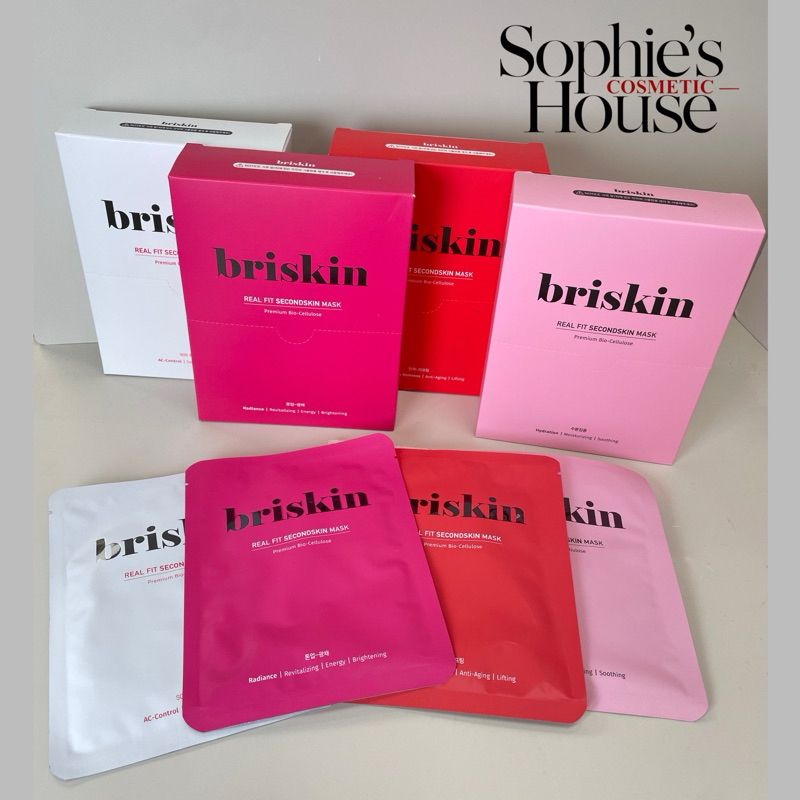  Mặt nạ BRISKIN Real Fit Secondskin Mask 