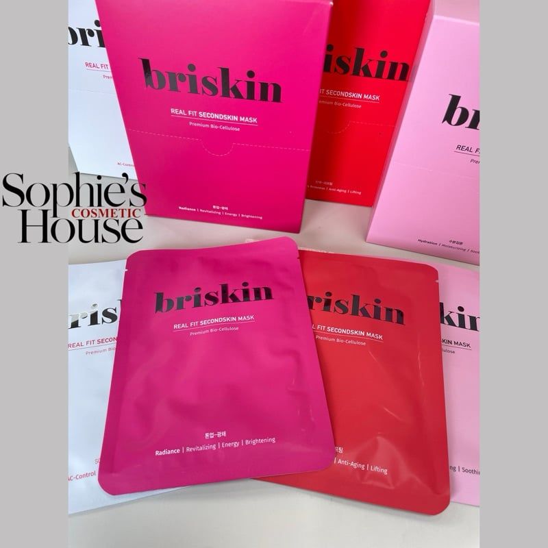  Mặt nạ BRISKIN Real Fit Secondskin Mask 
