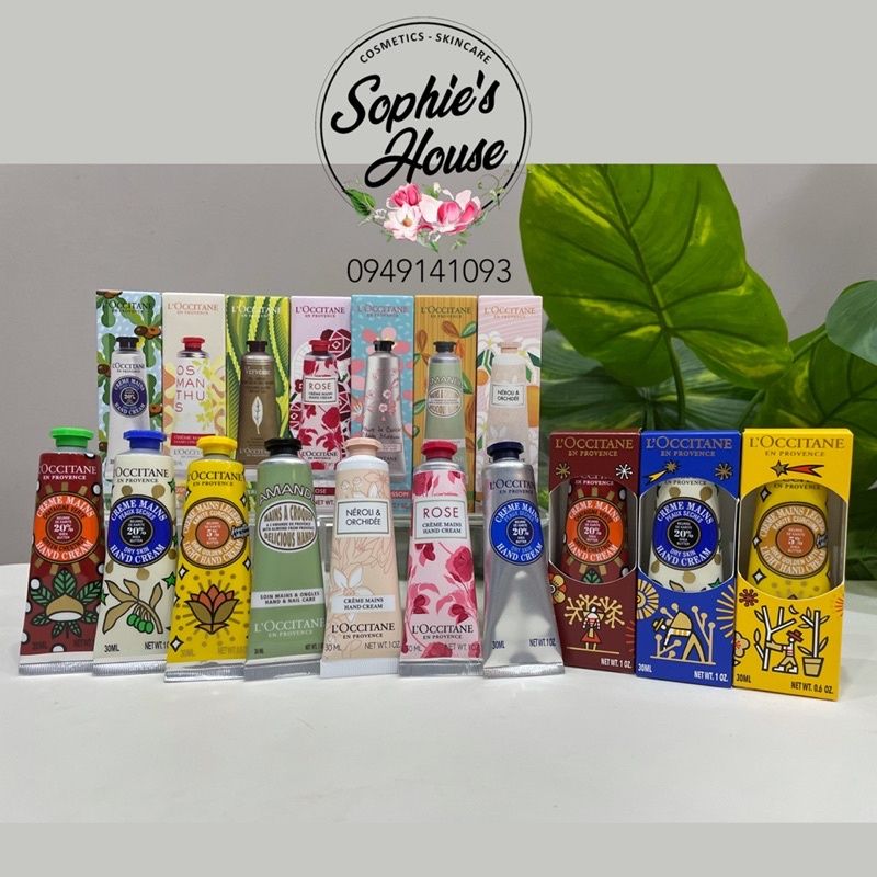  Kem dưỡng da tay Loccitane / L’Occitane 30ml 