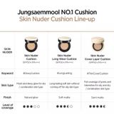  Phấn nước Jung Saem Mool Skin Nuder Cover Layer Cushion 