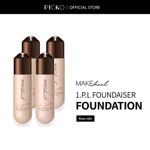 Kem nền chống nắng Makeheal 1.P.L Foundaiser Foundation 28g - Kem nền chuẩn makeup Hàn