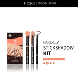Bộ KIT trang điểm mắt 3 món MAKEHEAL EYECROWN ARTCROQUIS STICKSHADOW