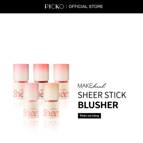 Phấn má hồng dạng thỏi MAKEHEAL Sheer Stick blusher sheer 6g