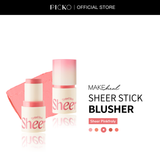 Bộ sản phẩm 2 món Makeheal 1.P.L Cushion Clarity 21-N và Makeheal Sheer Stick Blusher 03 PinkFlory - tặng Pang Pang Puff