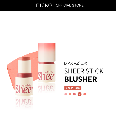 Phấn má hồng dạng thỏi MAKEHEAL Sheer Stick blusher sheer 6g