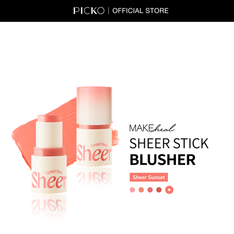 Phấn má hồng dạng thỏi MAKEHEAL Sheer Stick blusher sheer 6g