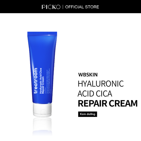 [TREAT ROOM] Kem Dưỡng Phục Hồi Treatroom Hyaluronic Acid Cica Repair Cream 155ML