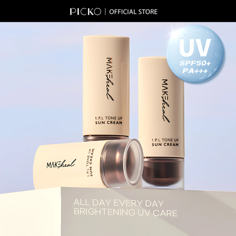 Kem chống nắng nâng tone MakeHeal 1.P.L Tone up Suncream 40g