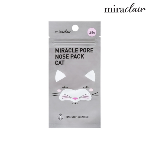 Miếng lột mụn mũi MIRACLAIR Pore Nose Pack 3EA