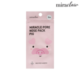 Miếng lột mụn mũi MIRACLAIR Pore Nose Pack 3EA