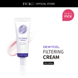 Dewycel Bộ Sản Phẩm 2 Món Kem Đa Năng Pore10 Cream, Kem nâng tông Filtering Cream