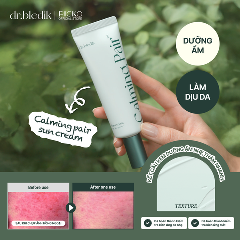 Kem chống nắng Dr.bledik Calming pair sun cream