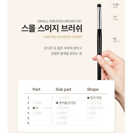 Cọ trang điểm mắt STUDIO17 SMALL SMUDGE BRUSH 321