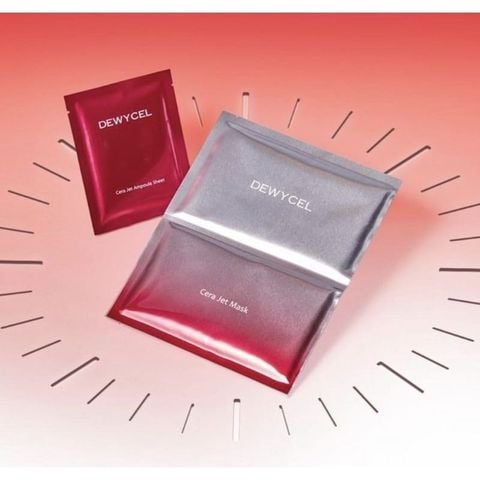 Mặt Nạ Dưỡng Ẩm Chăm Sóc Da DEWYCEL Cera Jet Mask Hộp 5 Miếng