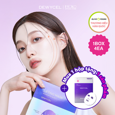 Mặt nạ nâng cơ 7 điểm toàn gương măt Dewycel 7 Lifting Mask