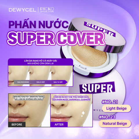 Phấn nước Dewycel Super Cover Cushion
