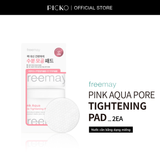 Combo 2 Hộp Toner pad Freemay Pink Aqua Pore Tightening Pad, 70 Miếng * 2 hộp
