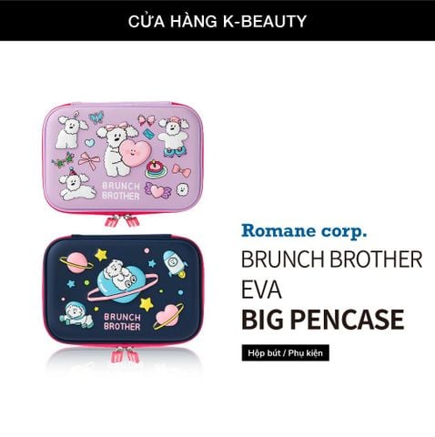 Hộp bút Brunch Brother BIG EVA Đáng yêu và tiện lợi cho bé