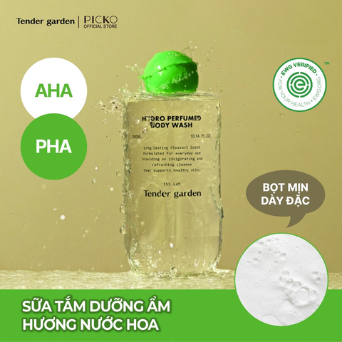 Sữa tắm Tender Garden Hydro Perfumed Body Wash 300ml