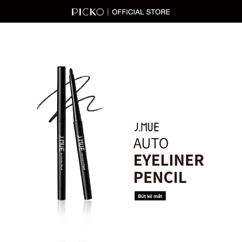 Bút kẻ mắt J.MUE Auto Eyeliner Pencil #Black