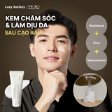 Kem dưỡng da sau khi cạo râu Lazysociety Cica Aftershave Lotion 100ml