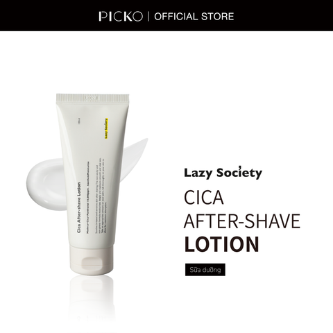 Kem dưỡng da sau khi cạo râu Lazysociety Cica Aftershave Lotion 100ml