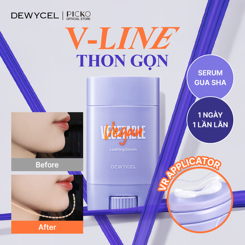 Kem định hình Vline tăng đàn hồi da Dewycel Leafring Serum