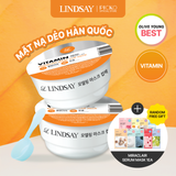 Mặt nạ cốc 1 lần dùng LINDSAY disposable modeling mask cup pack Vitamin 28g mask