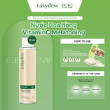 Nước Hoa Hồng Easydew VitaminC Melatoning DW-EGF MELATONING VITA-C TONER 150ml