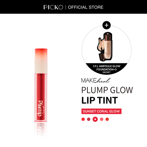 Son Tint bóng căng mọng, siêu lì MAKEHEAL Plump Glow Lip Tint 4G