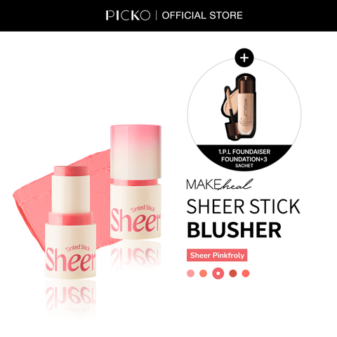 Phấn má hồng dạng thỏi MAKEHEAL Sheer Stick blusher sheer 6g