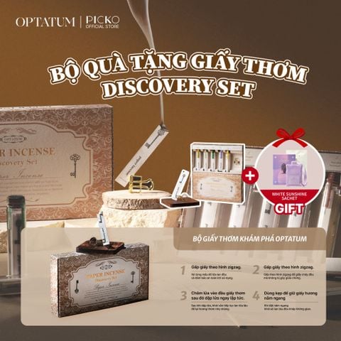 Optatum Set Giấy Thơm Phiên Bản Giáng Sinh Optatum Paper Increse Discovery set 5 Mùi Hương