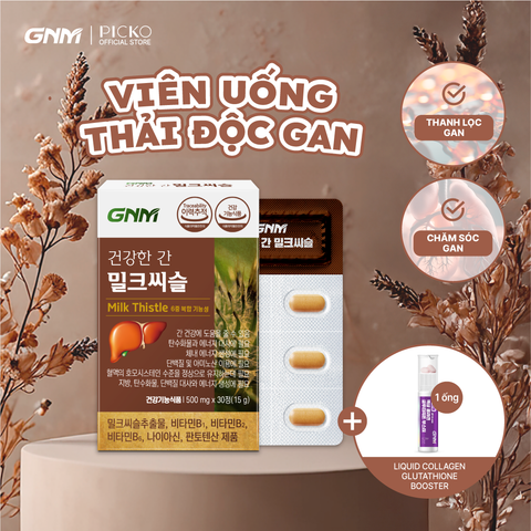 Viên uống Thải độc Gan GNM Natural Milk Thistle