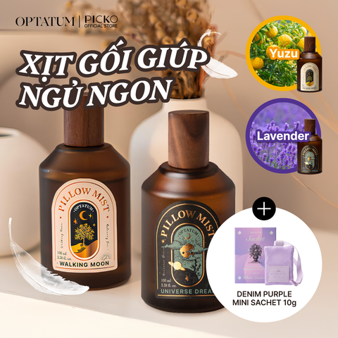 Xịt Thơm Gối Thư Giãn Giấc Ngủ Optatum Pillow Mist 100ML