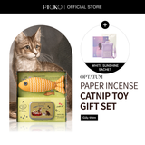 Set Giấy Thơm Phiên Bản Mèo Cưng Optatum Paper Incense Catnip Toy Gift Set